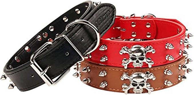 Collar clásico de esclavos con tachuelas. - Imagen 3