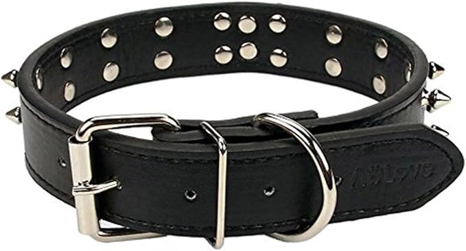 Collar clásico de esclavos con tachuelas. - Imagen 2